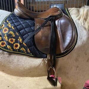 Sunflower saddle Pad